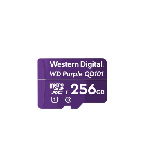 WD-MICROSD-256GB | MICROSD WESTERN DIGITAL 256GB PARA VIDEO VIGILANCIA - PURPLE