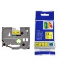 Cinta Compatible TZC-S651 24mm Súper Adhesiva para Rotuladoras Brother