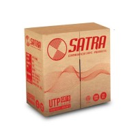 CABLE UTP PARA INTERIOR SATRA CAT6 LSZH-1 24AWG 305MT GRIS SATRA SOLIDO