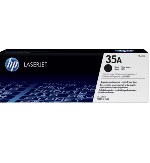 CB435A-OB CARTUCHO DE TONER HP ORIGINAL CB435A (35A) OPEN BOX NEGRO