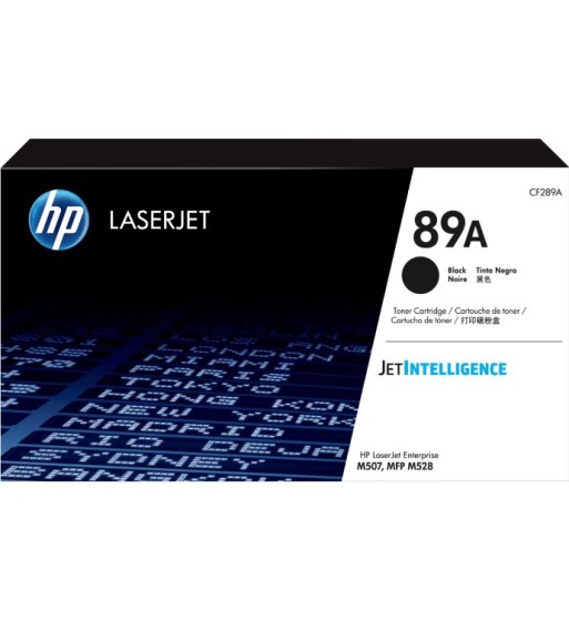 CF289A CARTUCHO DE TONER HP ORIGINAL CF289A (89A) L.J.E  M507 NEGRO 5,000 PAG