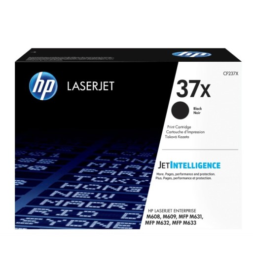 CF237X CARTUCHO DE TONER HP ORIGINAL CF237X (37X) NEGRO ENT M631 25,000PG