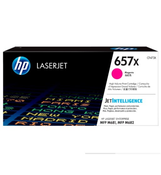 CF473X CARTUCHO DE TONER HP ORIGINAL CF473X (657X) MAGENTA ENT M681 23,000PG