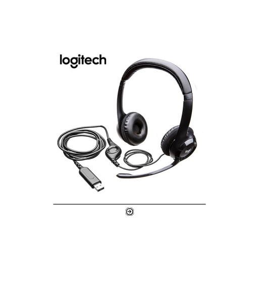 981-000014 AUDIFONO C/MICROF. LOGITECH H390 USB NOISE CANCELLING NEGRO