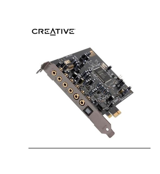 PN 70SB155000001 TARJETA SONIDO CREATIVE PCIE BLASTER AUIDIGY RX 7.1 SB1550