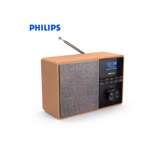 TAR5505 RADIO PORTATIL PHILIPS FM BLUETOOTH 5W TIMER  NEGRO