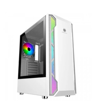 AC-RX430P-RI | CASE ANTRYX RX 430 PINK(X2)NEGRO Y BLANCO(X1) USB3.0 FAN, C/CINTA LED VIDRIO TEMPLADO