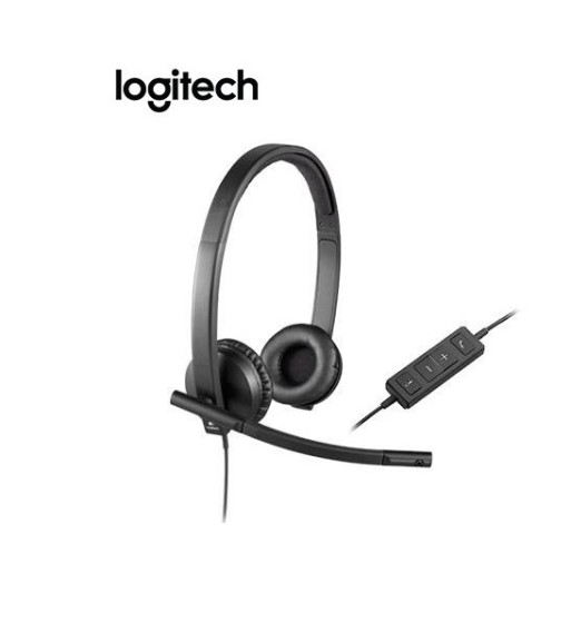 981-000574 AUDIFONO C/MICROF. LOGITECH B2B H570E USB STEREO COLOR NEGRO