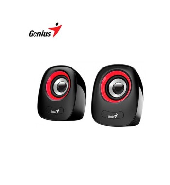 PN 31730027401 PARLANTE GENIUS SP-Q160 USB POWER 6W ROJO