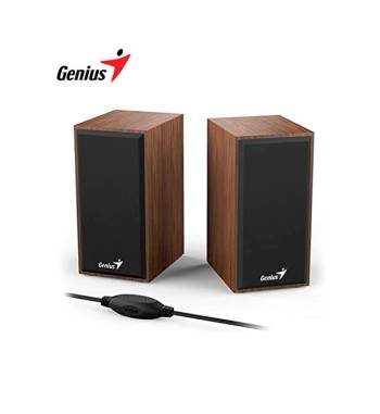 31730029400 PARLANTE GENIUS SP-HF180 USB POWER 6W WOOD