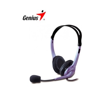 PN 31710025100 AUDIFONO C/MICROF. GENIUS HS-04S NOISE CANCELLING AZUL