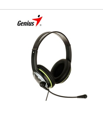 PN 31710169100 AUDIFONO C/MICROF. GENIUS HS-400A  VERDE