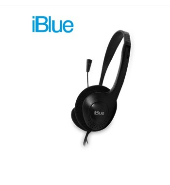 PN HS-2001BK AUDIFONO C/MICROF. IBLUE 3.5MM HS-2001BK