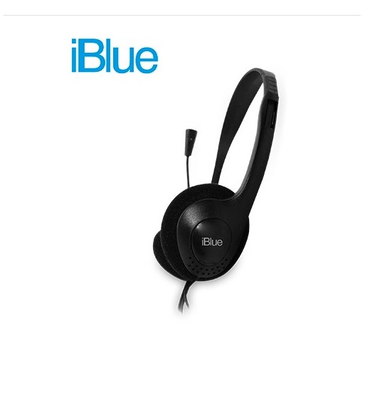 PN HS-2001BK AUDIFONO C/MICROF. IBLUE 3.5MM HS-2001BK