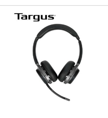 B2B AEH104TT AUDIFONO C/MICROF. TARGUS BT STEREO ON-EAR USB-C  NEGRO