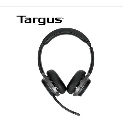 B2B AEH104TT AUDIFONO C/MICROF. TARGUS BT STEREO ON-EAR USB-C  NEGRO