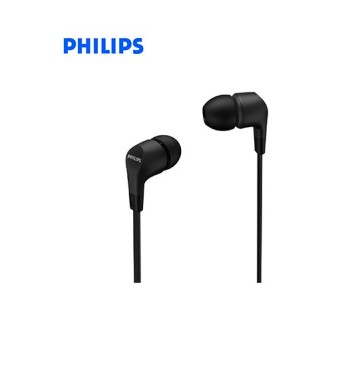 IN-EAR TAE1105BK AUDIFONO C/MICROF. PHILIPS 3.5MM BASS  NEGRO