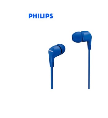 IN-EAR TAE1105BL AUDIFONO C/MICROF. PHILIPS 3.5MM BASS  AZUL