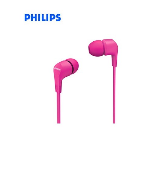 IN-EAR TAE1105PK AUDIFONO C/MICROF. PHILIPS 3.5MM BASS  ROSADO