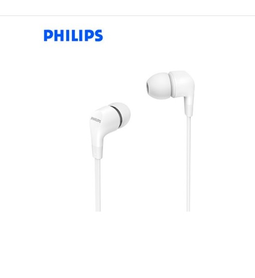 IN-EAR TAE1105WT AUDIFONO C/MICROF. PHILIPS 3.5MM BASS  BLANCO