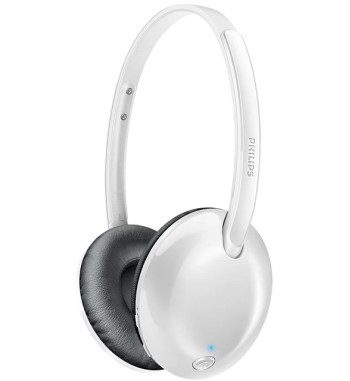 SHB4405WT AUDIFONO C/MICROF. PHILIPS BT 9H ULTRLITE PLEGABLE PLANO  BLANCO