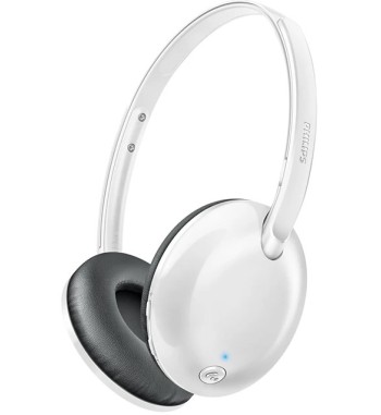 SHB4405WT AUDIFONO C/MICROF. PHILIPS BT 9H ULTRLITE PLEGABLE PLANO  BLANCO