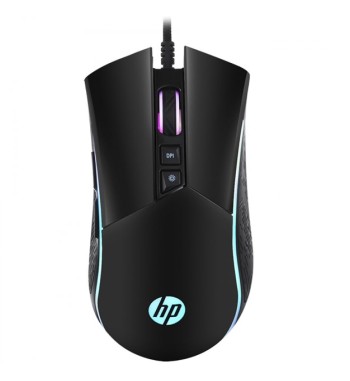 MOUSE GAMING HP M220BK COLOR NEGRO Conexión USB Compatible con USB 3.0 y USB 2.0)