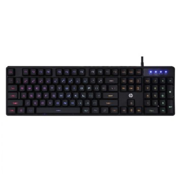 TECLADO GAMING HP K300 CON LUCES TRASERAS LED CONEXION CABLE USB