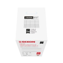 CABLE UTP DIXON 7060 25 LSZH ROLLO 305 METROS NEGRO INTERIOR