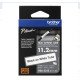 Cinta Termocontraible Brother HSE-231E 11.2mm Negra/Blanca 1.5m