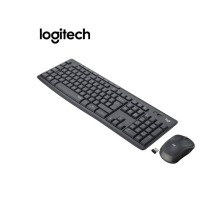 920-009792 TECLADO LOGITECH + MOUSE MK295 INALAMBRICO USB SP NEGRO