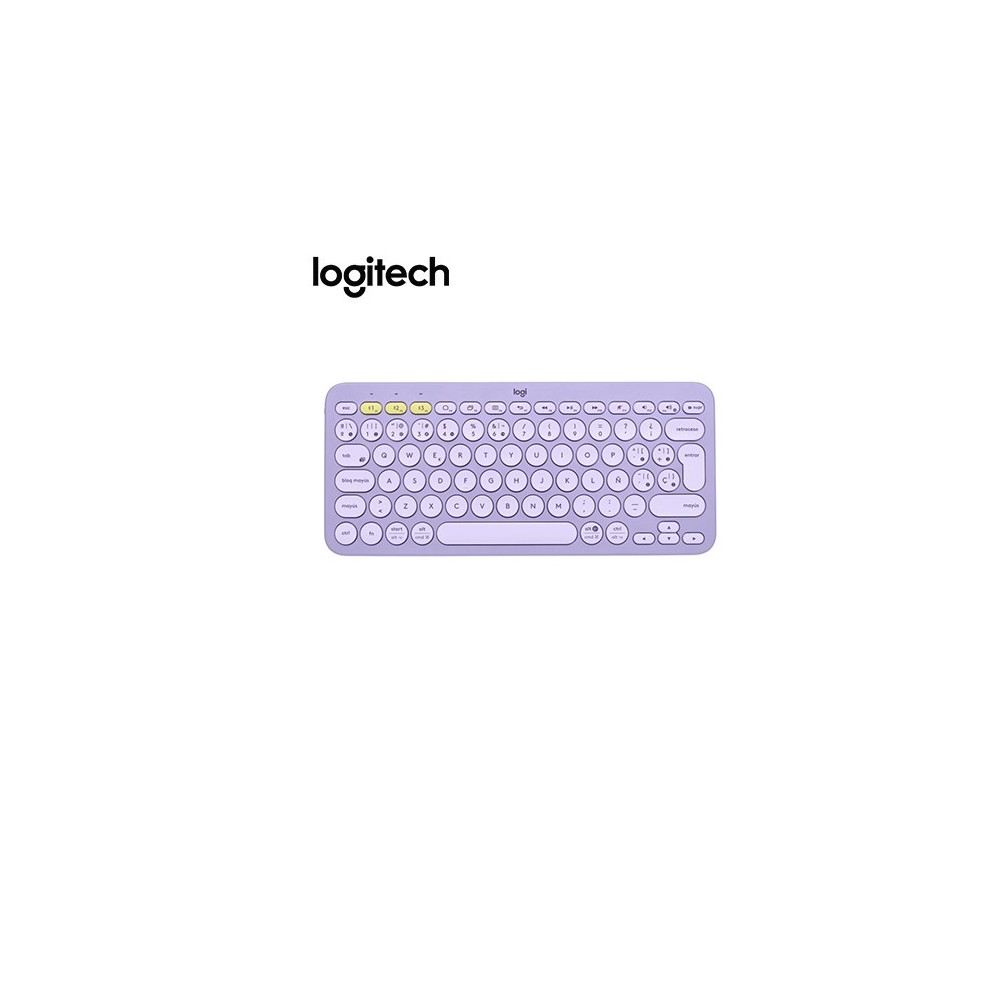 920-011150 TECLADO LOGITECH K380 MULTI-DEVICE BLUETOOTH LAVENDER