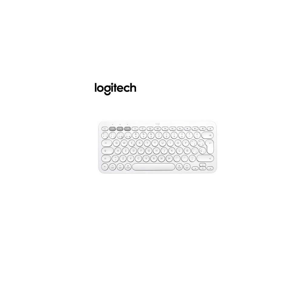 PN 920-009595 TECLADO LOGITECH K380 MULTI-DEVICE BLUETOOTH SP BLANCO