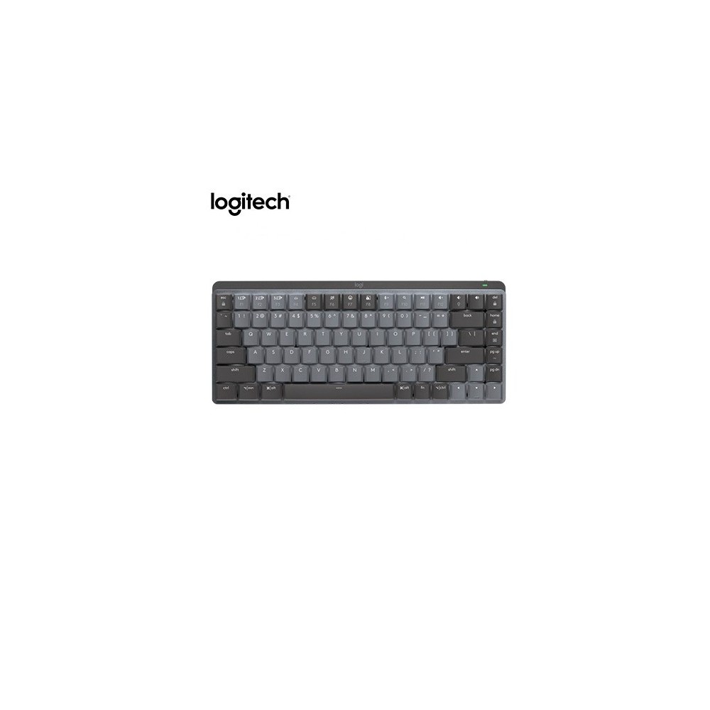 920- 010846 TECLADO LOGITECH MX MECHANICAL MINI INALAMBRICO/BLUETOOTH ILUMINATED NEGRO