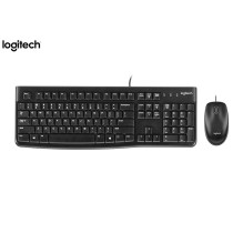 PN 920-004428  TECLADO LOGITECH + MOUSE MK120 USB SP BLACK