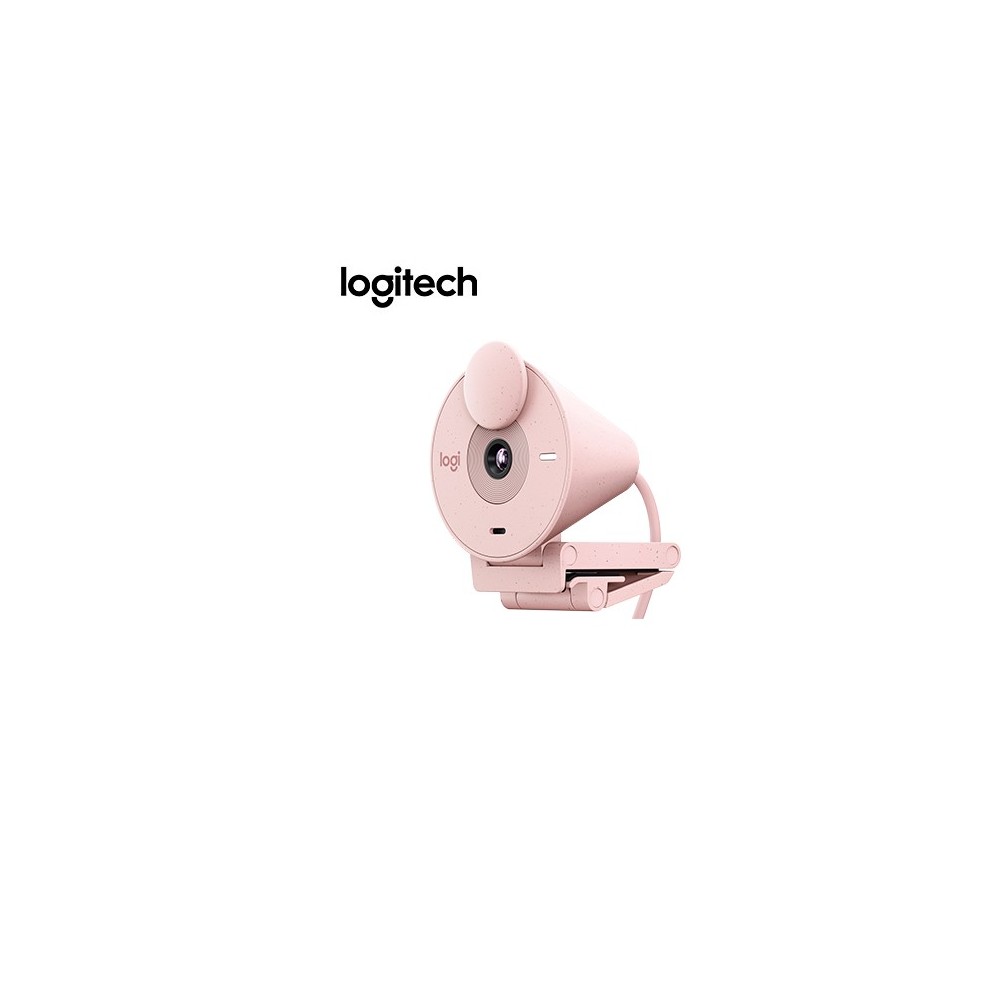 960-001446 CAMARA LOGITECH BRIO 300 FHD 1080P USB-C ROSE