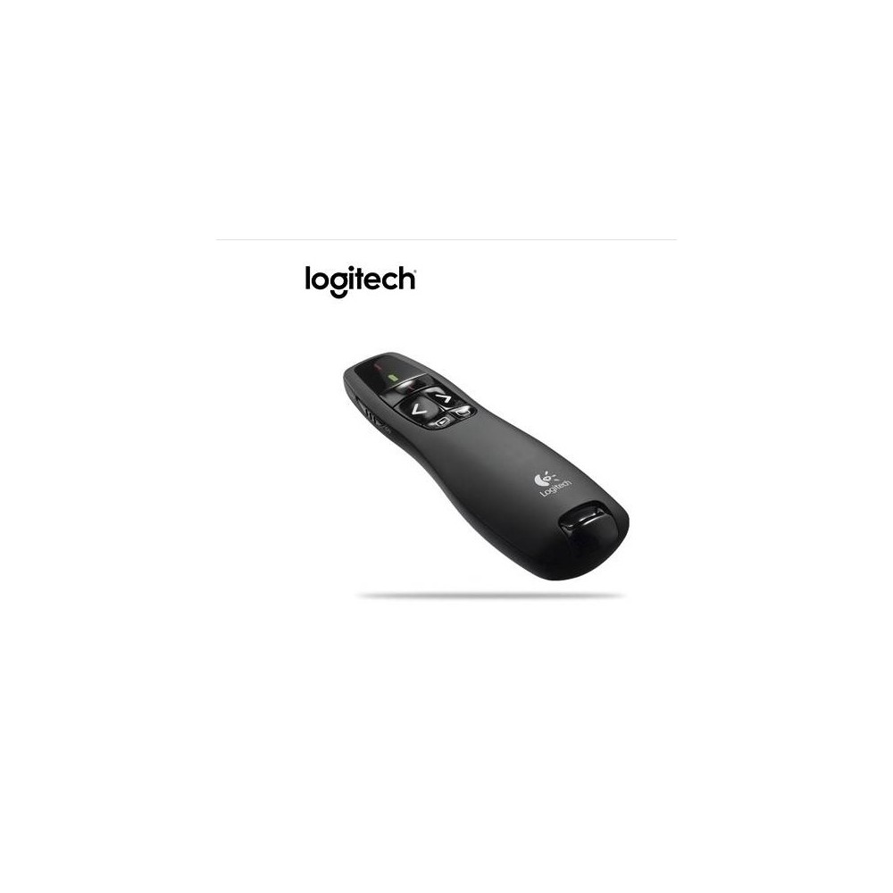 PN 910-001354 PUNTERO LOGITECH R400 INALAMBRICO 15 M ROJO LASER