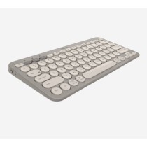 910-006658 | KIT LOGITECH TECLADO K380 ALMOND MILK 920-011149 + MOUSE PEBBLE M350 ALMOND MILK