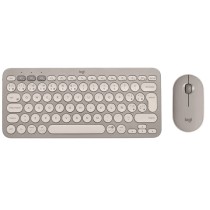 910-006658 | KIT LOGITECH TECLADO K380 ALMOND MILK 920-011149 + MOUSE PEBBLE M350 ALMOND MILK