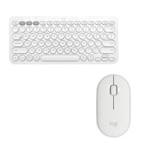 910-005770 | KIT LOGITECH TECLADO K380 WHITE 920-009595 + MOUSE PEBBLE M350 BLANCO 910-005770