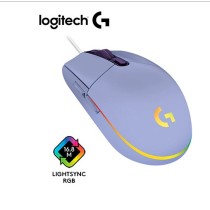 910-005851 MOUSE LOGITECH G203 LIGHTSYNC OPTICAL 8000 DPI RGB COLOR LILA