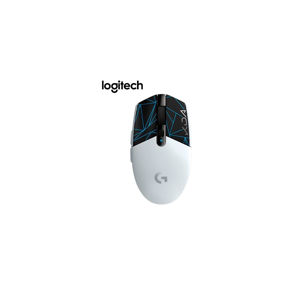 910-006052 MOUSE LOGITECH G305 LIGTHSPEED K/DA ED INALAMBRICO COLOR BLANCO/NEGRO