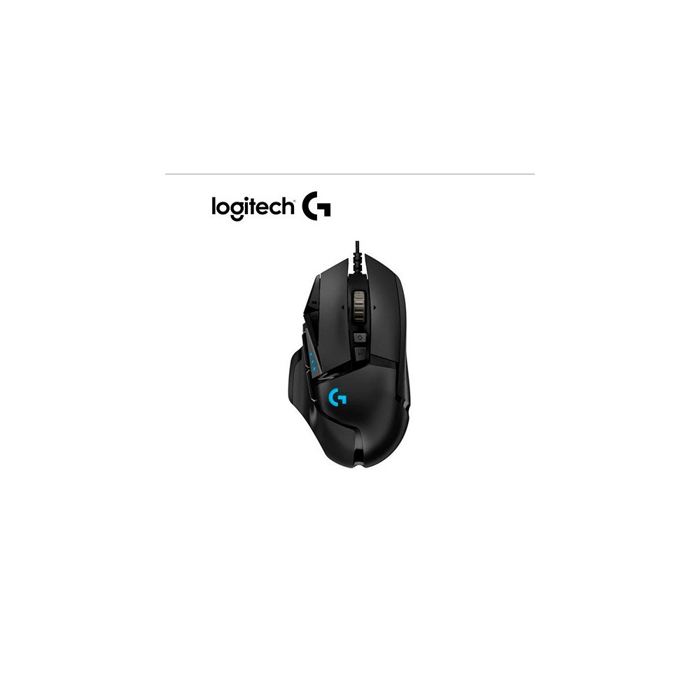 910-005469 MOUSE LOGITECH G502 HERO 16000 DPI RGB COLOR NEGRO