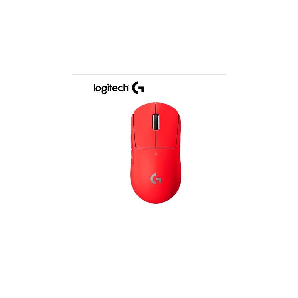 910- 006783 MOUSE LOGITECH GPRO X SUPERLIGHT INALAMBRICO LIGHTSPEED HERO 25K COLOR ROJO