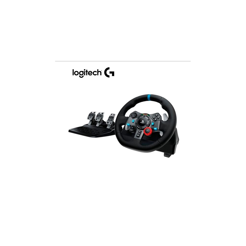 941-000111 TIMON C/PEDAL LOGITECH G29 RACING WHEEL PS4/PS3/PC USB COLOR BLACK