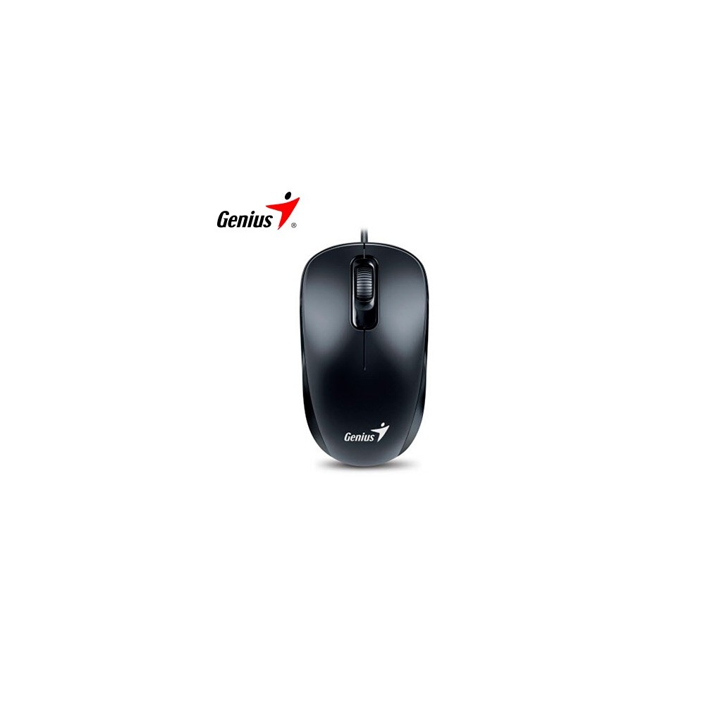 PN 31010116100 MOUSE GENIUS DX-110 USB OPTICO 1000 DPI NEGRO