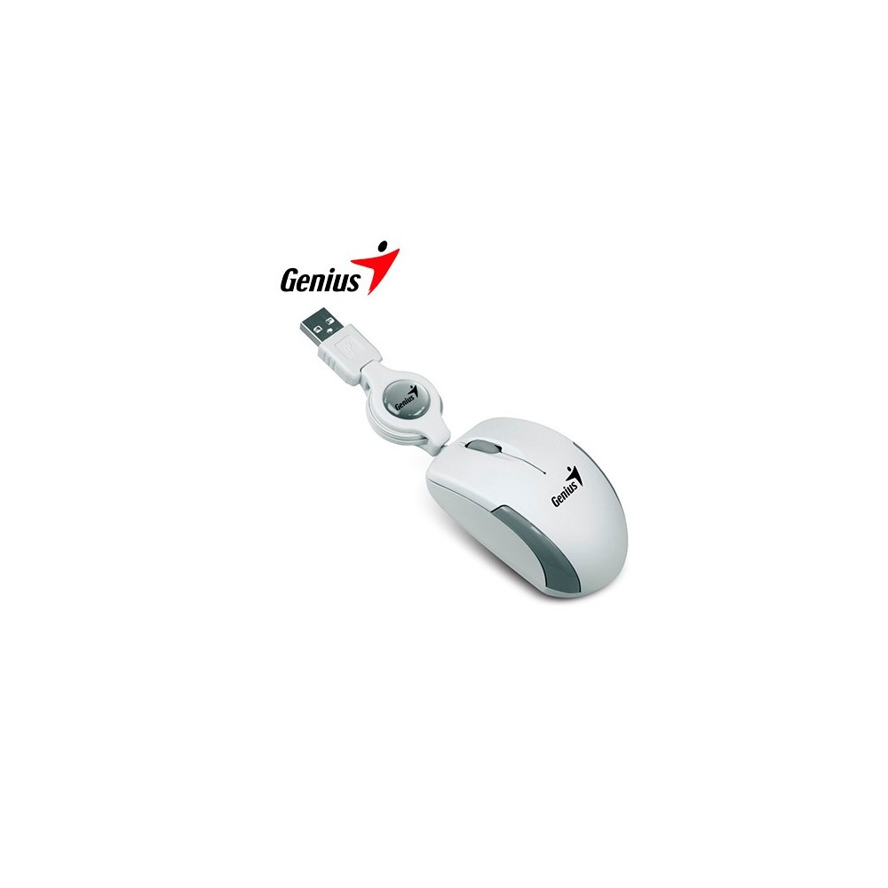 PN 31010125104 MOUSE GENIUS  MICRO TRAVELER V2 USB BLANCO