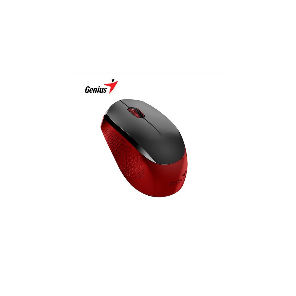 31030025401 MOUSE GENIUS NX-8000S INALAMBRICO BLUEEYE SILENT ROJO