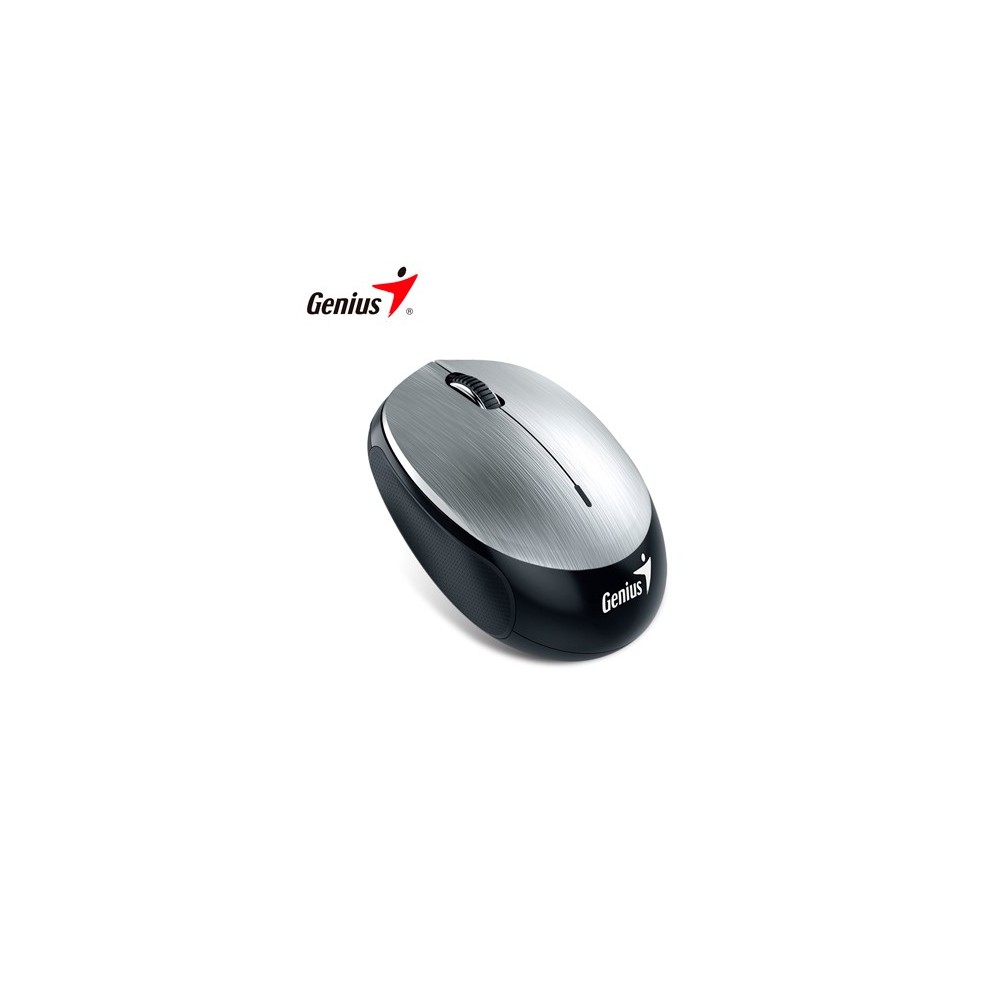 31030009408 MOUSE GENIUS NX-9000BT BLUETOOTH BLUEEYE PLATA NEGRO