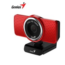 32200001407 CAMARA GENIUS ECAM 8000 FHD 1080P USB RED  ROJO